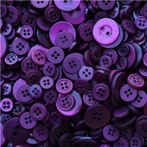 Basics 2 Go Buttons - Plum